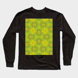 Green and Purple Alien Skin Looking Pattern - WelshDesignsTP004 Long Sleeve T-Shirt